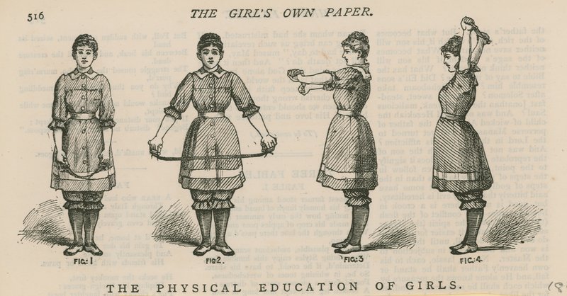 Kızların beden eğitimi by English School