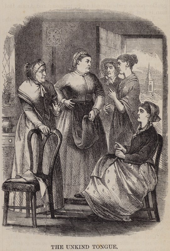 Kaba dil (gravür) by English School