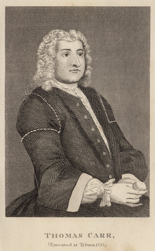 Thomas Carr, Tyburn 1737