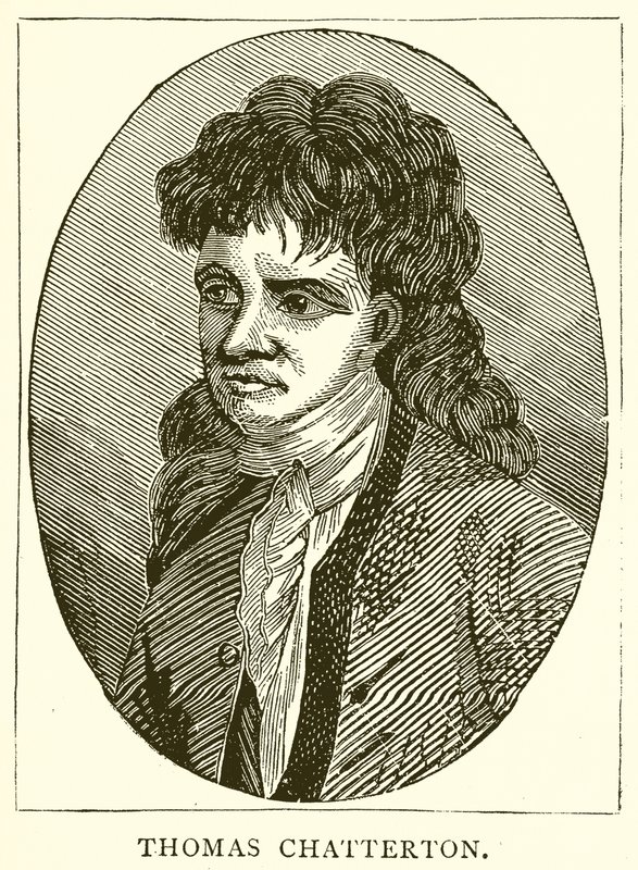 Thomas Chatterton by English School