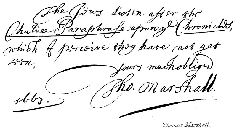 Thomas Marshall by English School