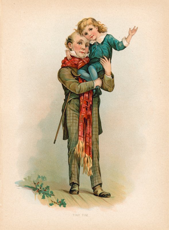 Minik Tim (kromolitho) by English School