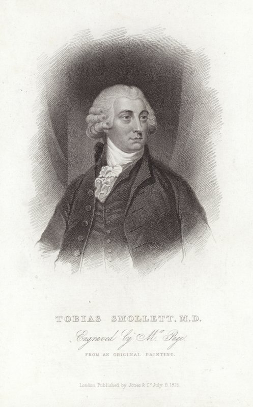 Tobias George Smollett by English School