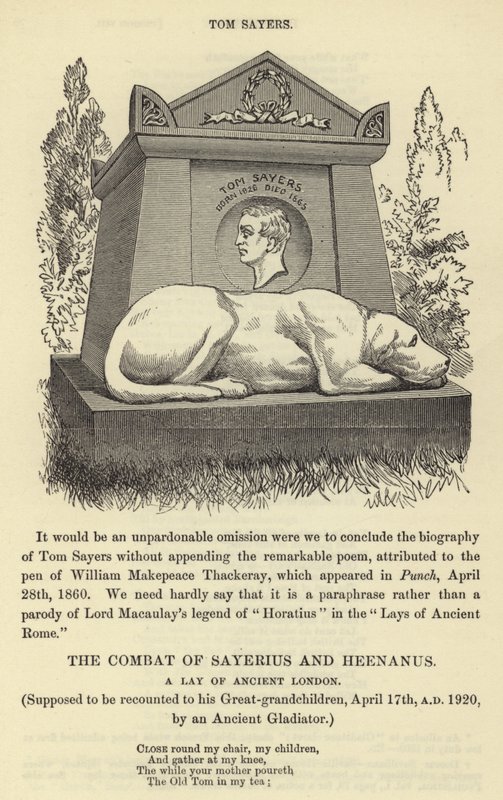 Tom Sayers by English School