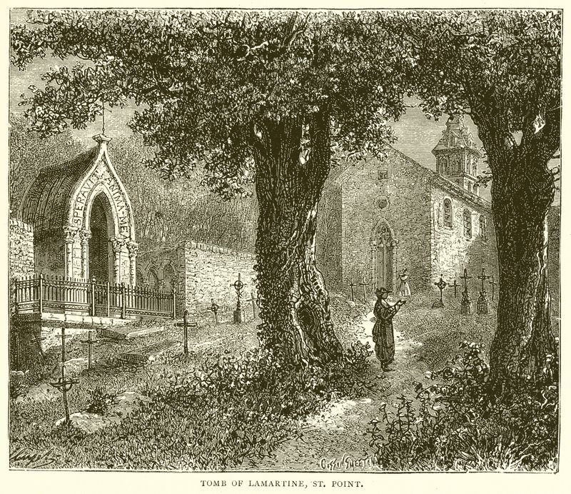 Lamartine Mezarı, St. Point by English School