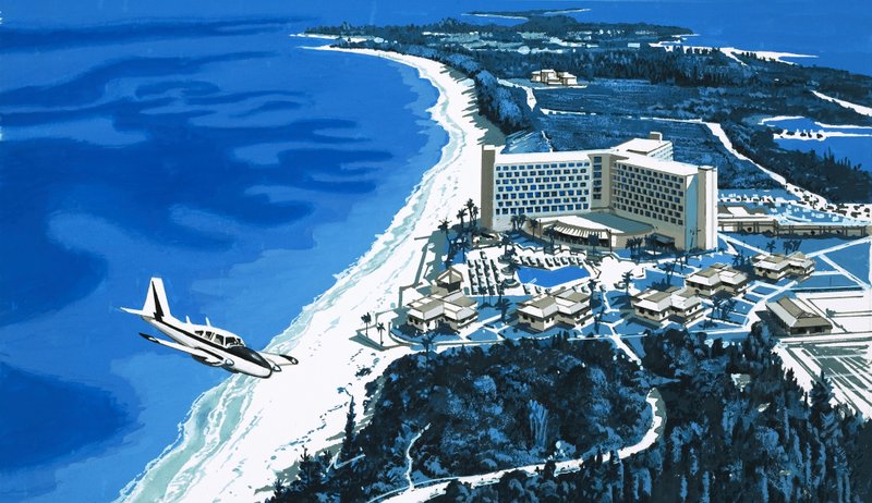 Tourist hotel in the Bahamas by English School