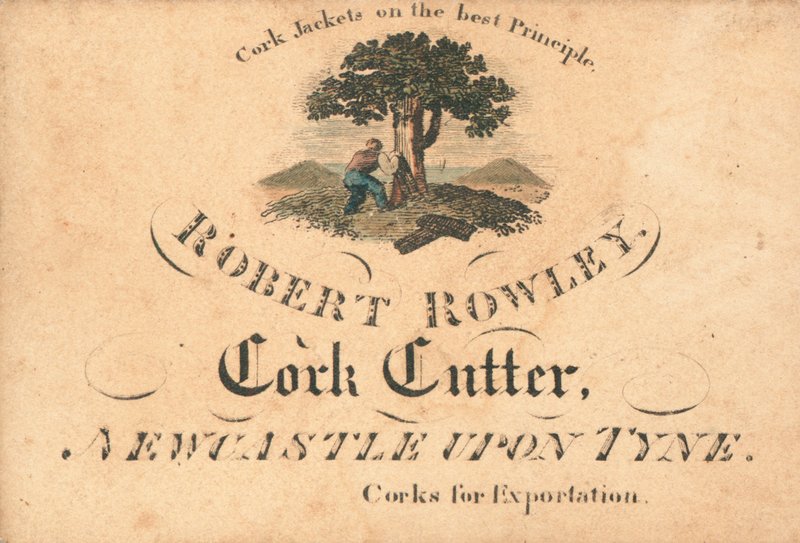 Ticaret kartı, Robert Rowley by English School