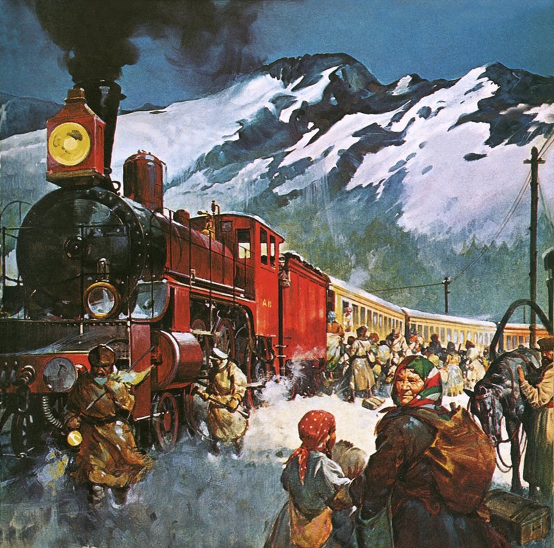 Trans Siberian railway by English School