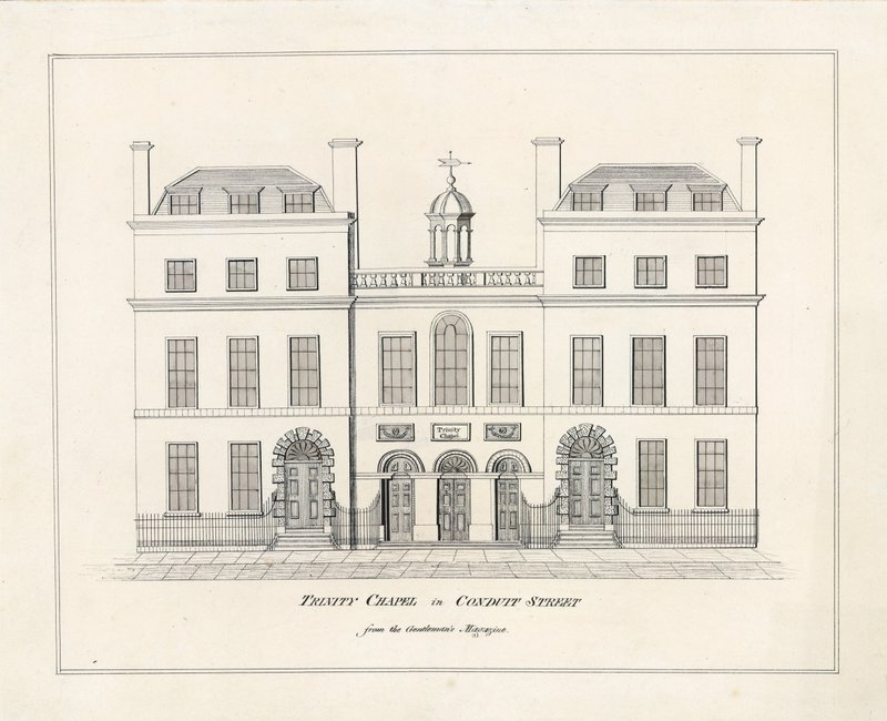 Trinity Şapeli, Conduit Caddesi, Londra by English School