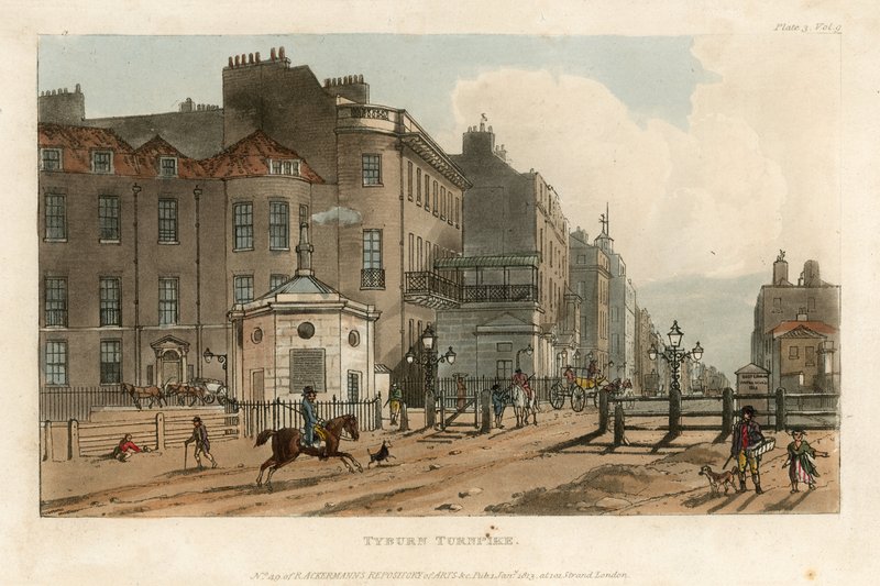 Tyburn Turnpike by English School