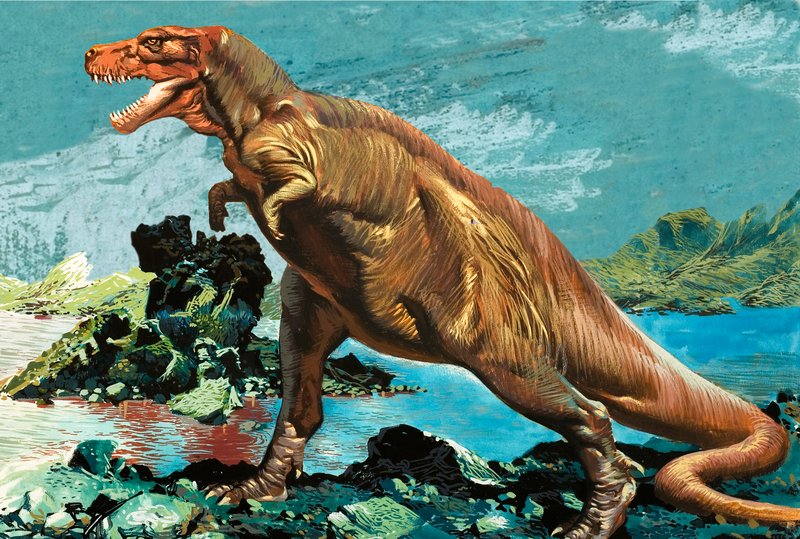 Tyranosaurus Rex by English School