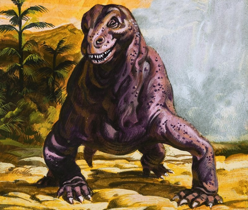 Tyranosaurus Rex by English School
