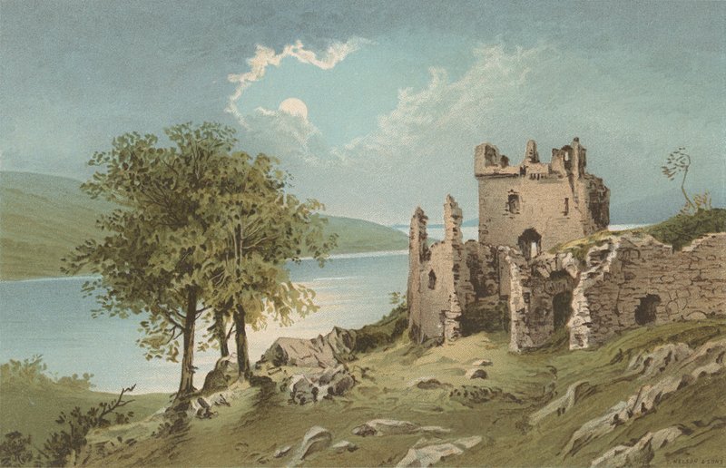 Urquhart Kalesi - Loch Ness by English School