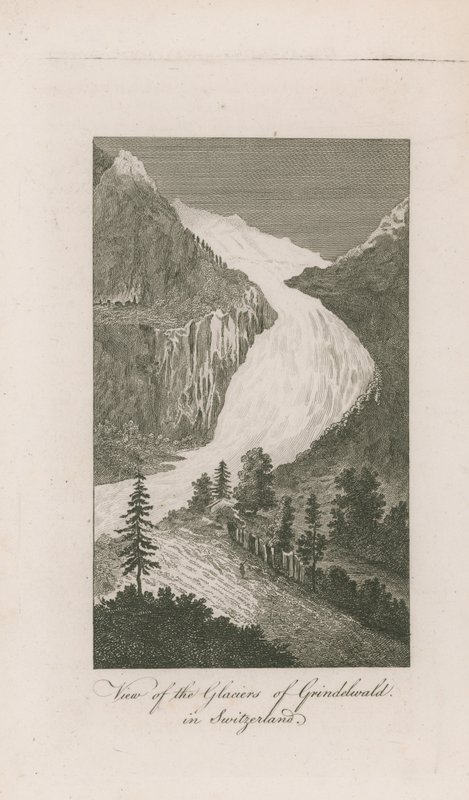 Grindelwald buzullarının görünümü by English School