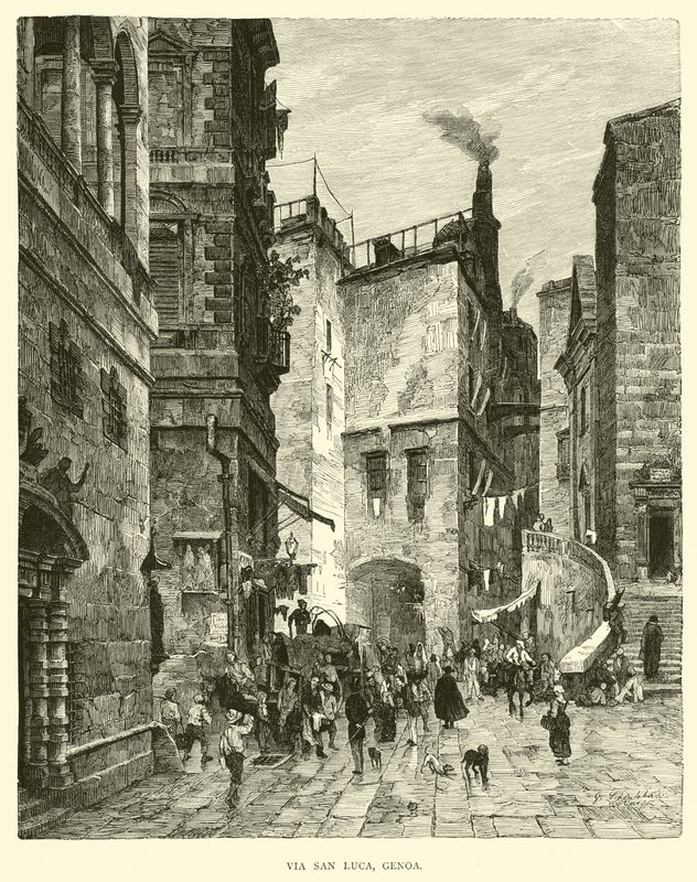 Via San Luca, Cenova by English School