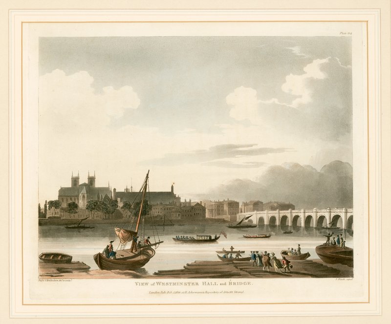 Westminster Hall ve Bridge