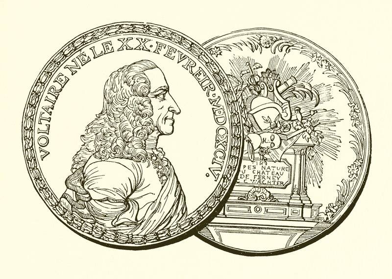Voltaire by English School