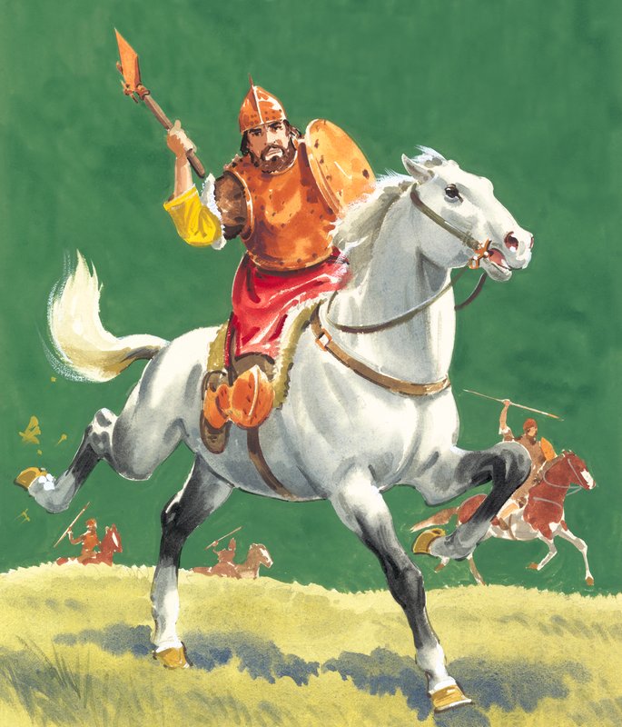 At sırtında savaşçı by English School