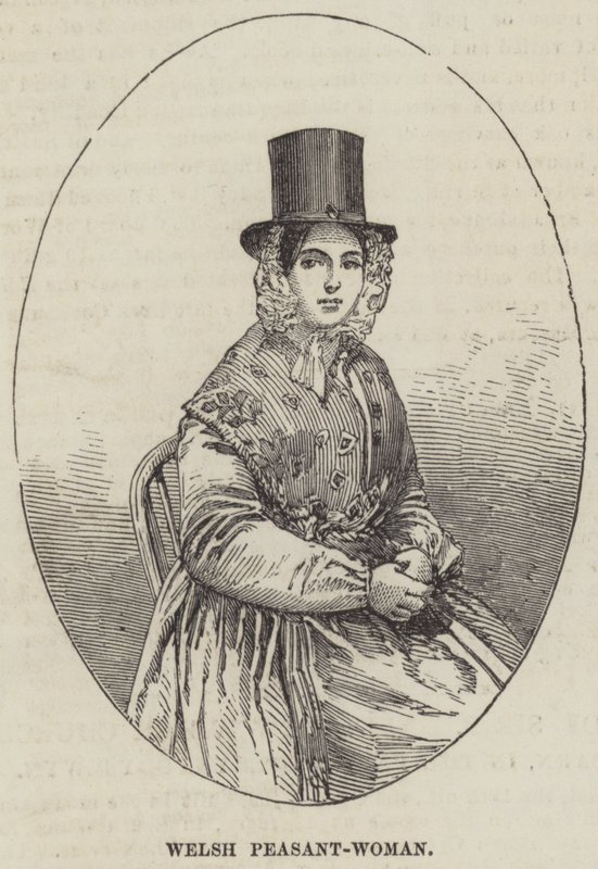 Galli Köylü-Kadın (gravür) by English School