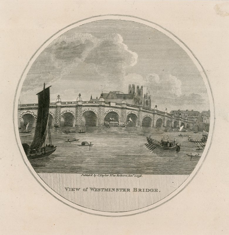 Westminster köprüsü by English School