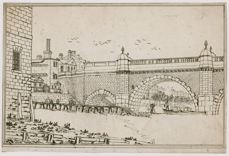 Westminster köprüsü by English School