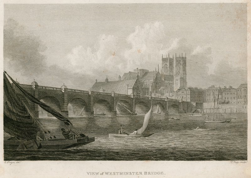 Westminster köprüsü by English School