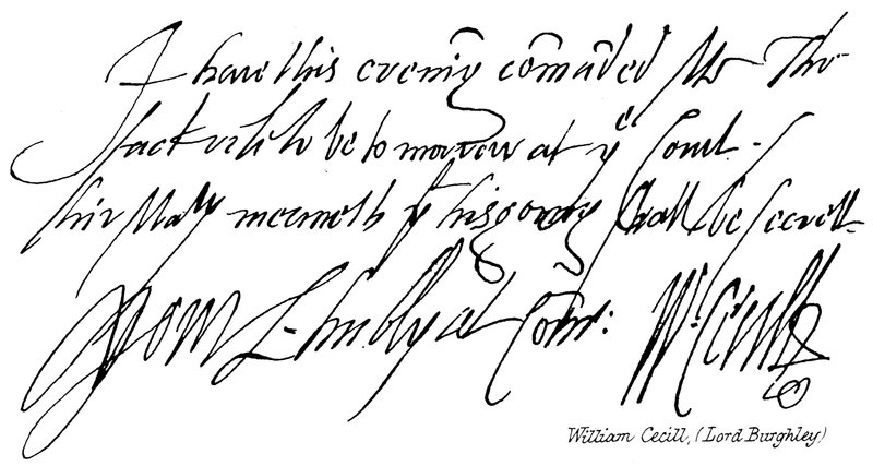 William Cecil, (Rab Burghley) by English School