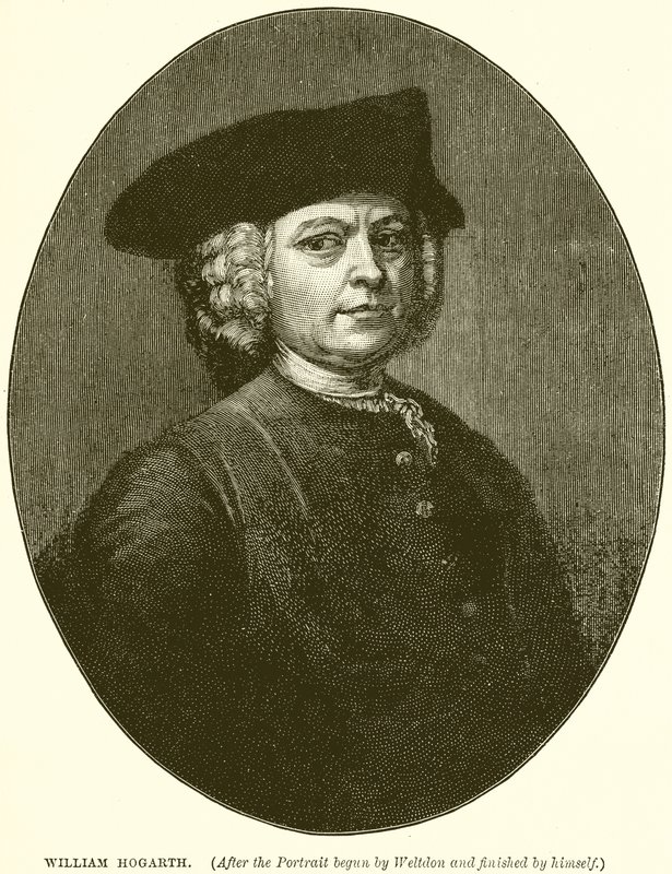 William Hogarth by English School
