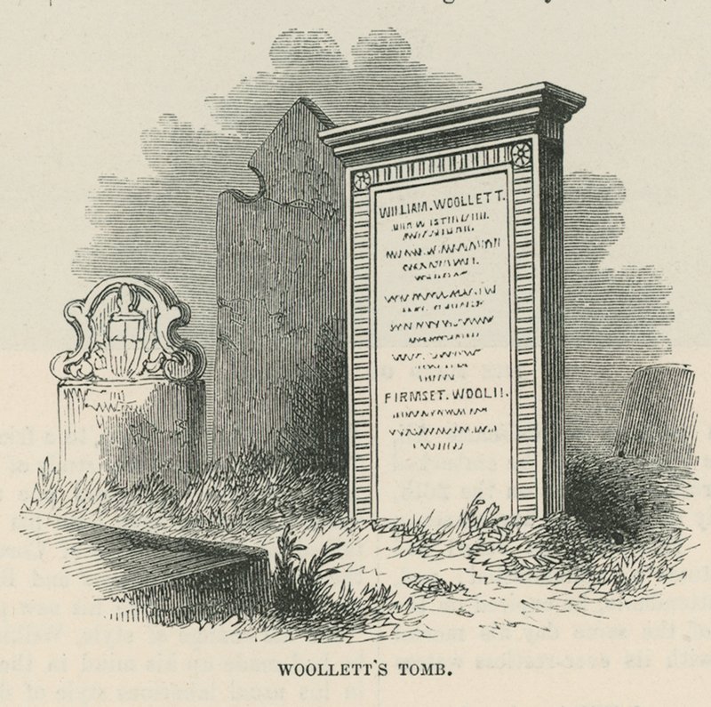 William Woolletts Mezarı by English School