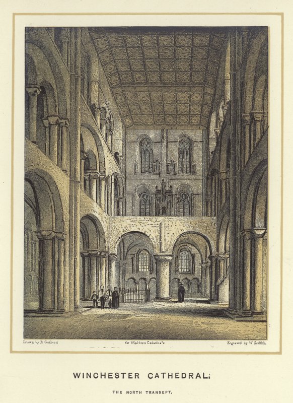 Winchester Katedrali, kuzey transept by English School