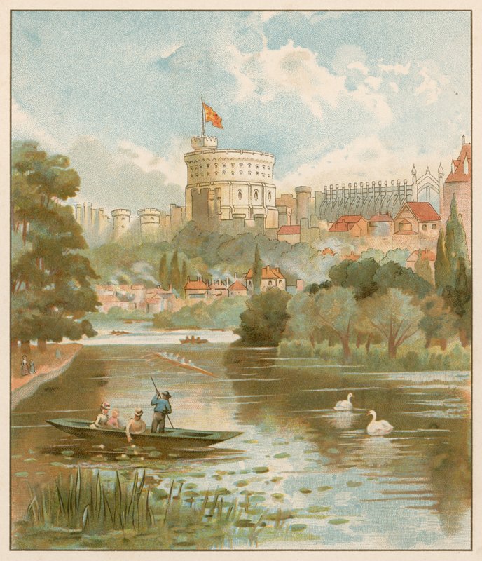 Windsor Kalesi by English School