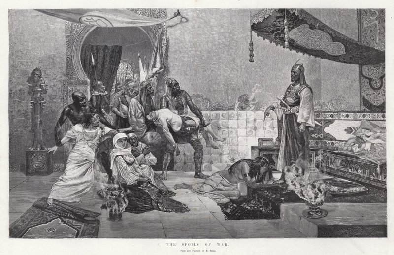 Savaş Ganimeti (gravür) by Enrique Serra