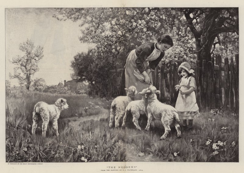 Kreş by Ernest Albert Waterlow