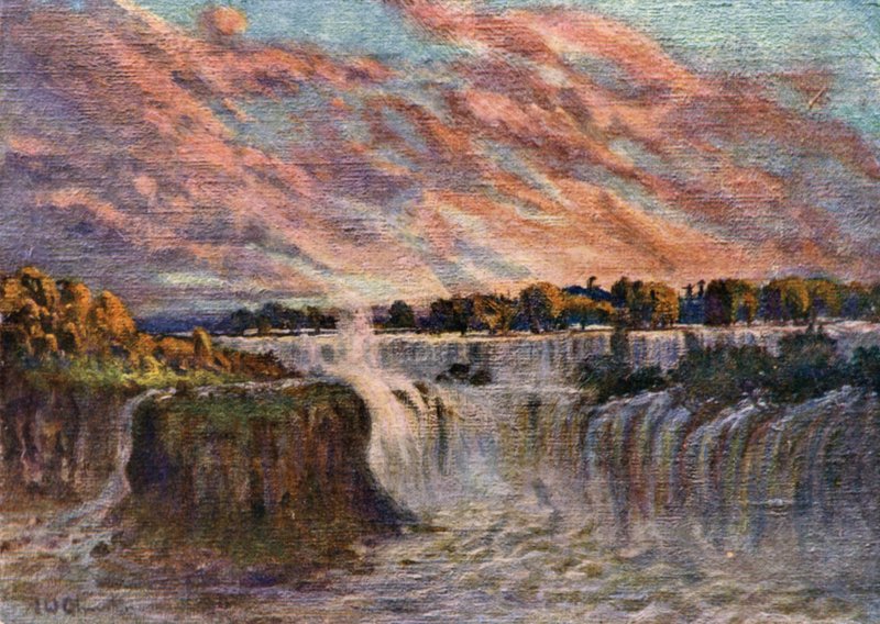The Iguazu Falls  by Ernest William Christmas