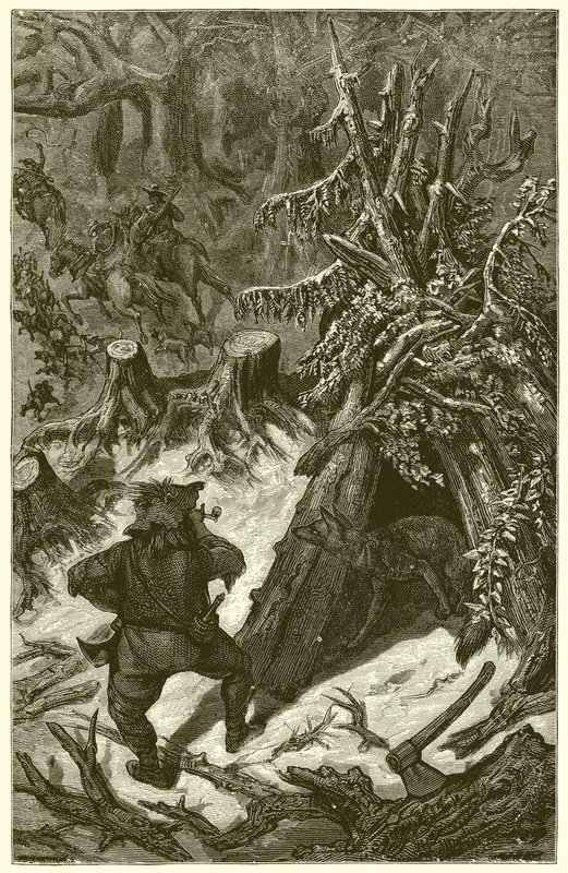 Fox ve Countryman by Ernest Henry Griset