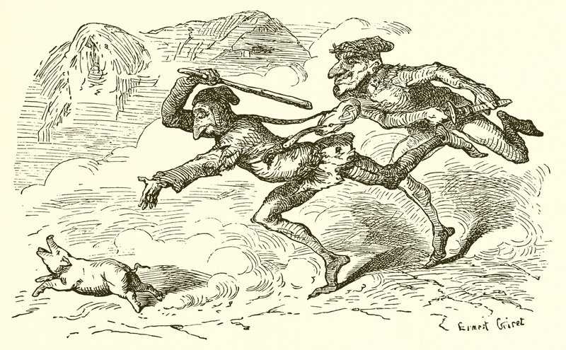 Neşeli Andrew ve Taşralı by Ernest Henry Griset