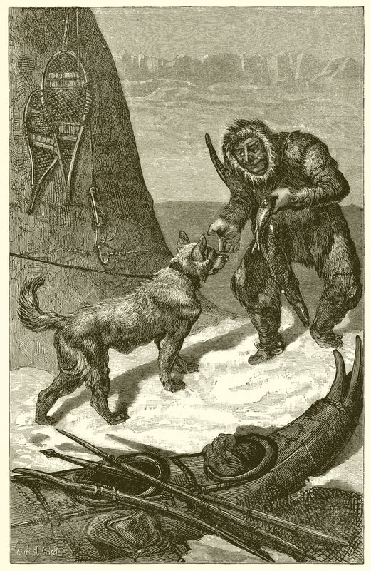Hırsız ve Köpek by Ernest Henry Griset