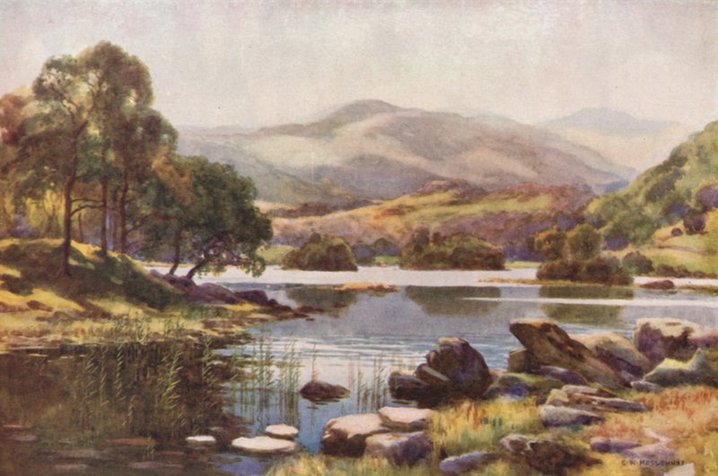 Rydalmere (renkli taş) by Ernest William Haslehust