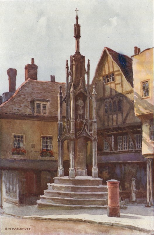 Tereyağı Haçı (renkli taş) by Ernest William Haslehust