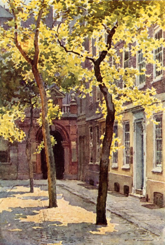 Gardırop Yeri, Blackfriars (renkli taş) by Ernest William Haslehust