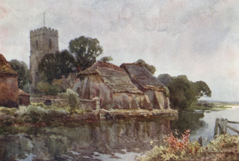 Wareham (renkli taş) by Ernest William Haslehust
