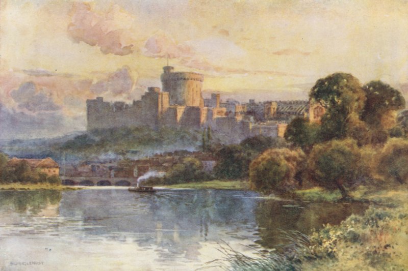 Windsor (renkli taş) by Ernest William Haslehust