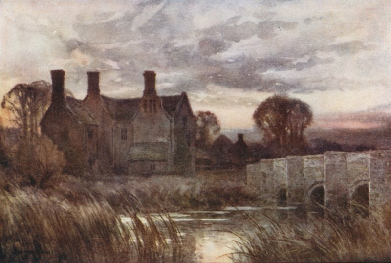 Wool House (renkli taş) by Ernest William Haslehust