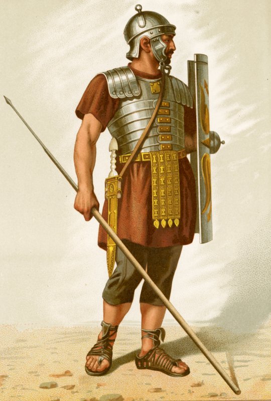 Roma lejyoneri by Etienne Antoine Eugene Ronjat