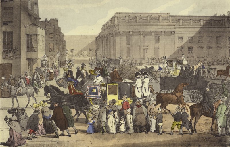 Londra by Eugene Louis after Lami