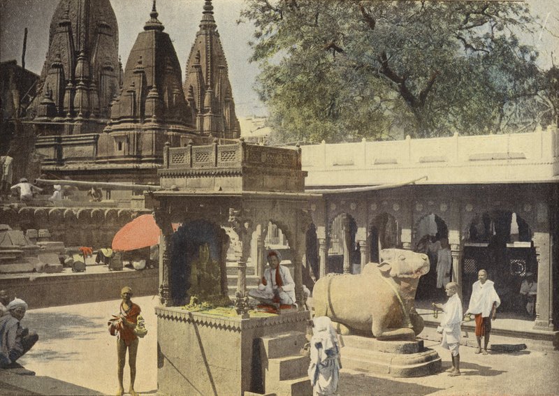 Banaras, şarkı söyleyen bapi by European Photographer