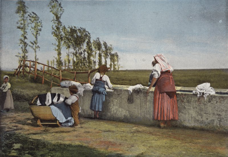 Roma kırsalında çeşme by European Photographer