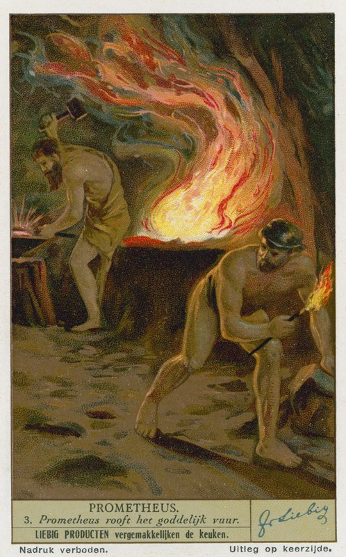 Prometheus tanrılardan ateşi çalıyor by European School