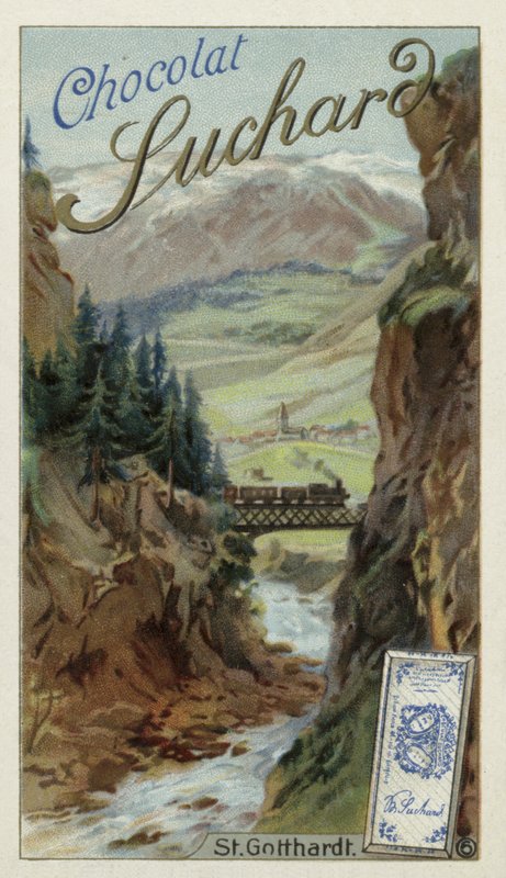 St Gotthard Demiryolu, İsviçre by European School