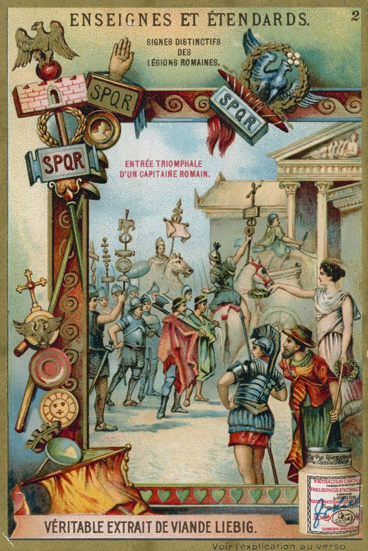 Romalı bir kaptanın zaferle girişi by European School